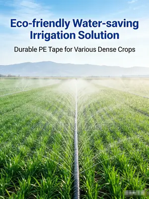 Promotes Root Growth: Even Irrigation for Healthier Crop Development.