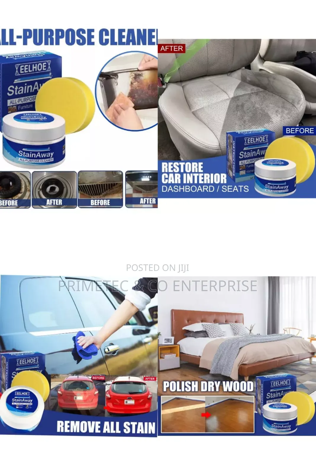 100g Stain Away All Purpose Cleaning Cream for Stain Removal