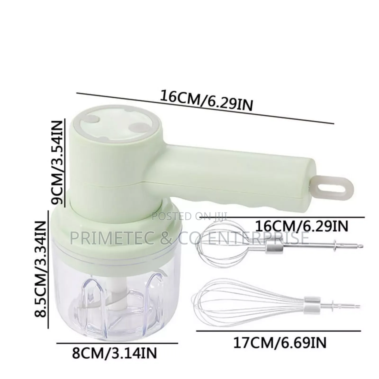 Wireless Multifunction Cooking Machine Whisk Chopper (250ml)