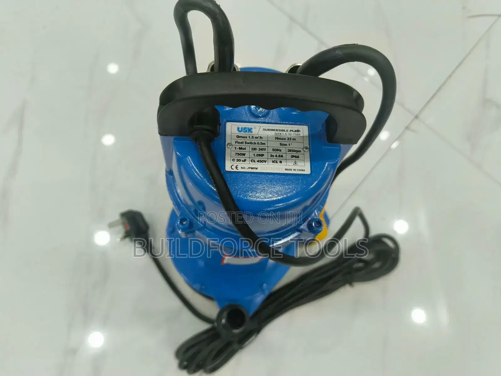 Usk Submersible Water Pump 0.5 Hp