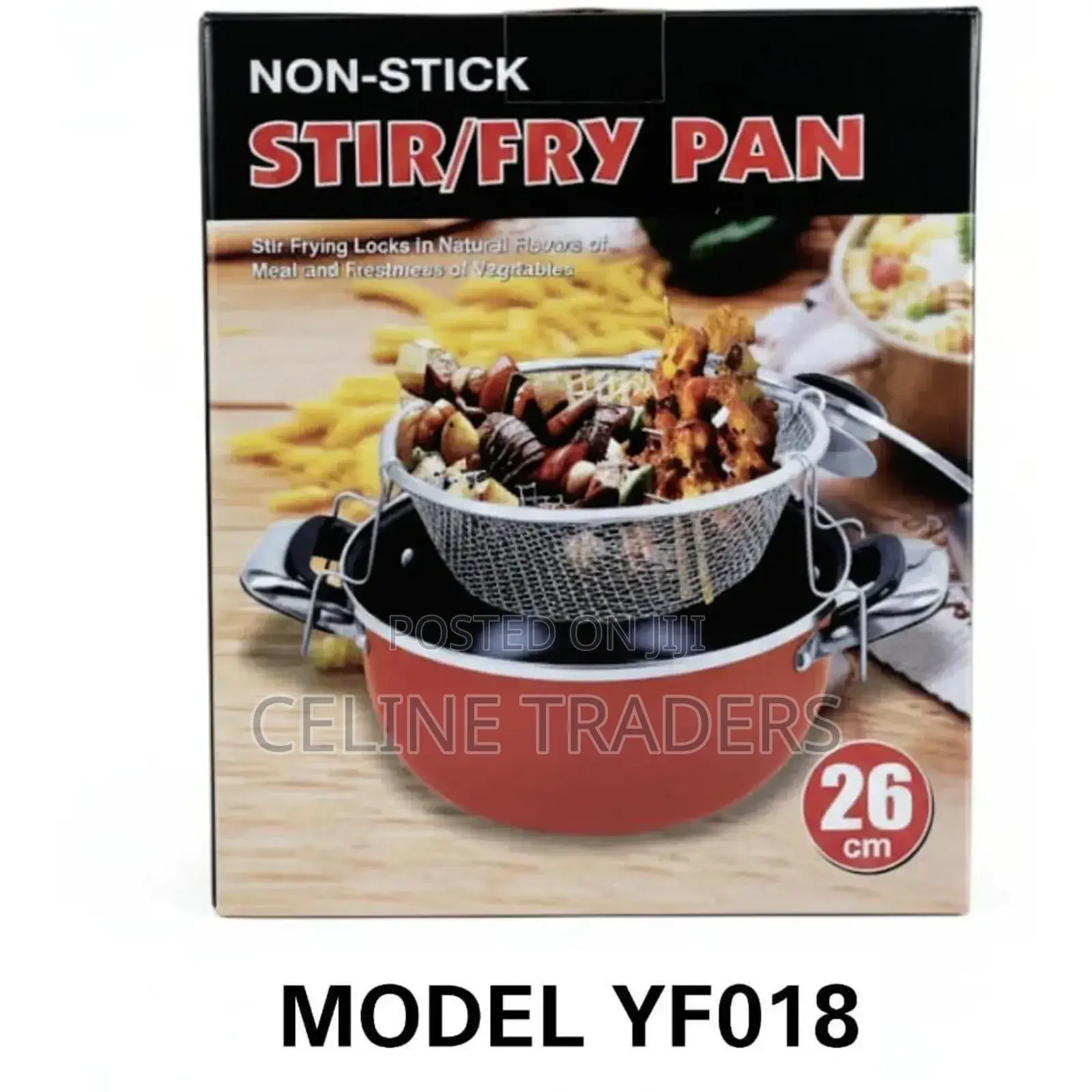 Non-Stick Stir/Fry Pan, Model Yf018.