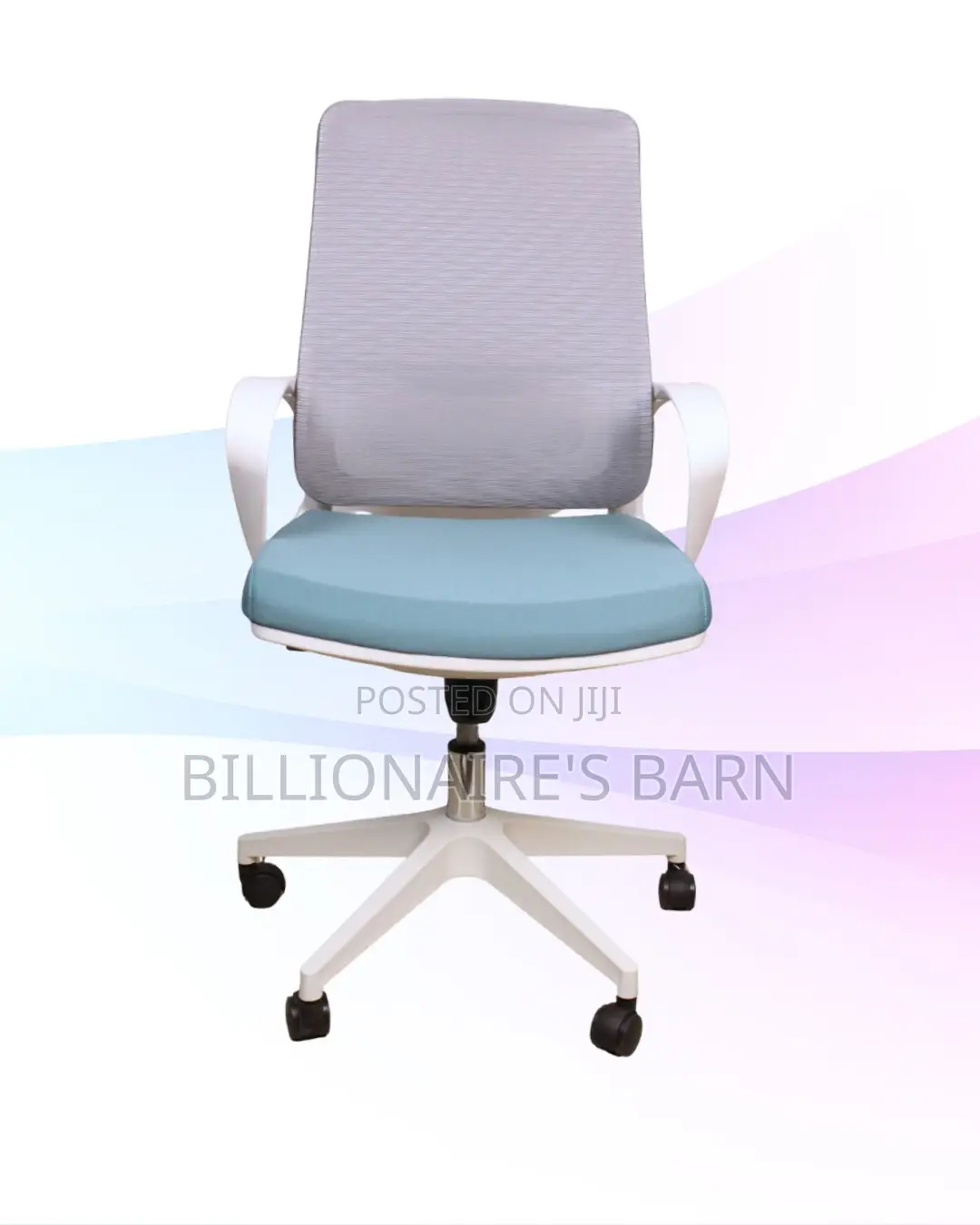 White Mid-Back Mesh Chair | Quiet Movement That Won’T Annoy Your Team