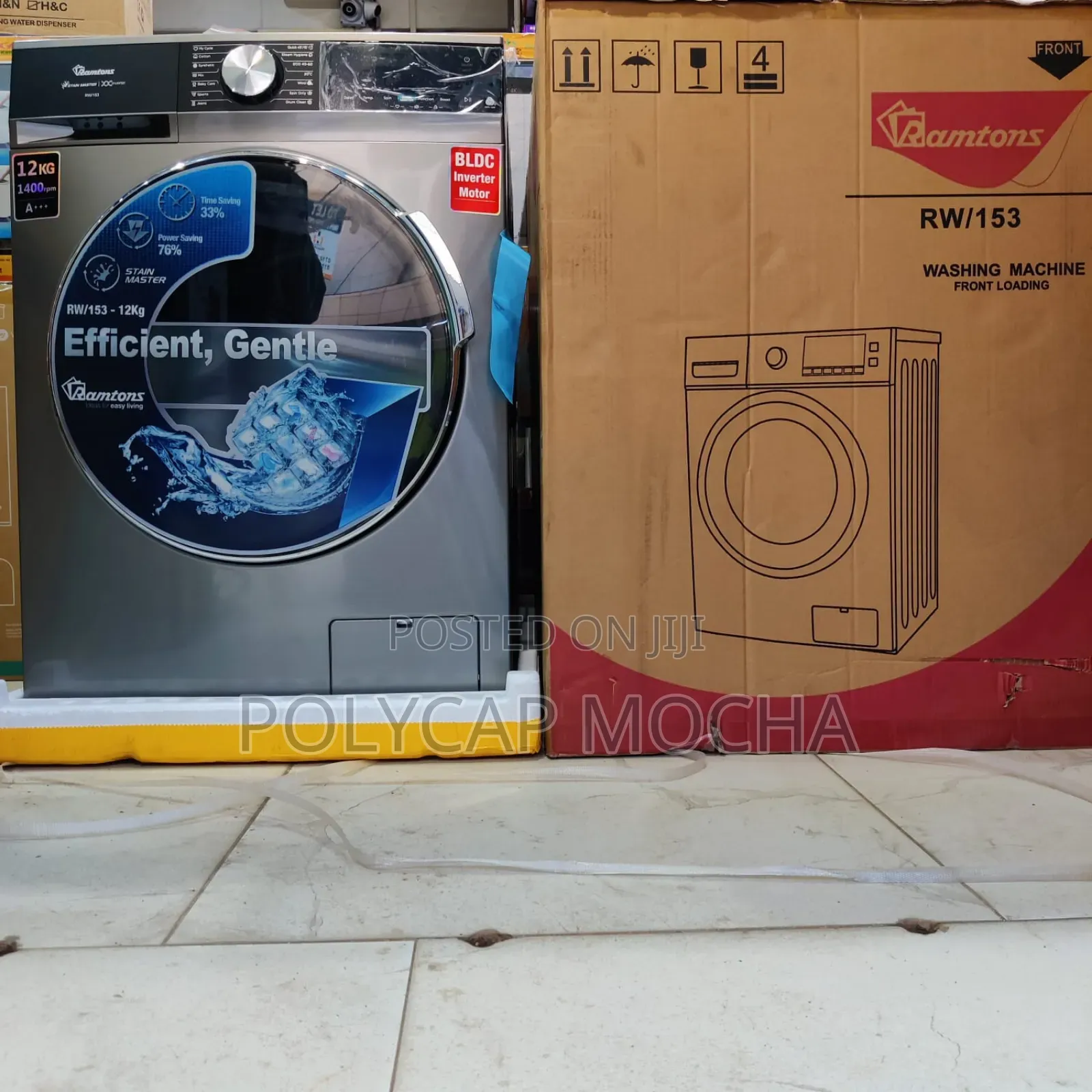 Ramtons Front Load Fully Automatic 12kg Wash and Spin