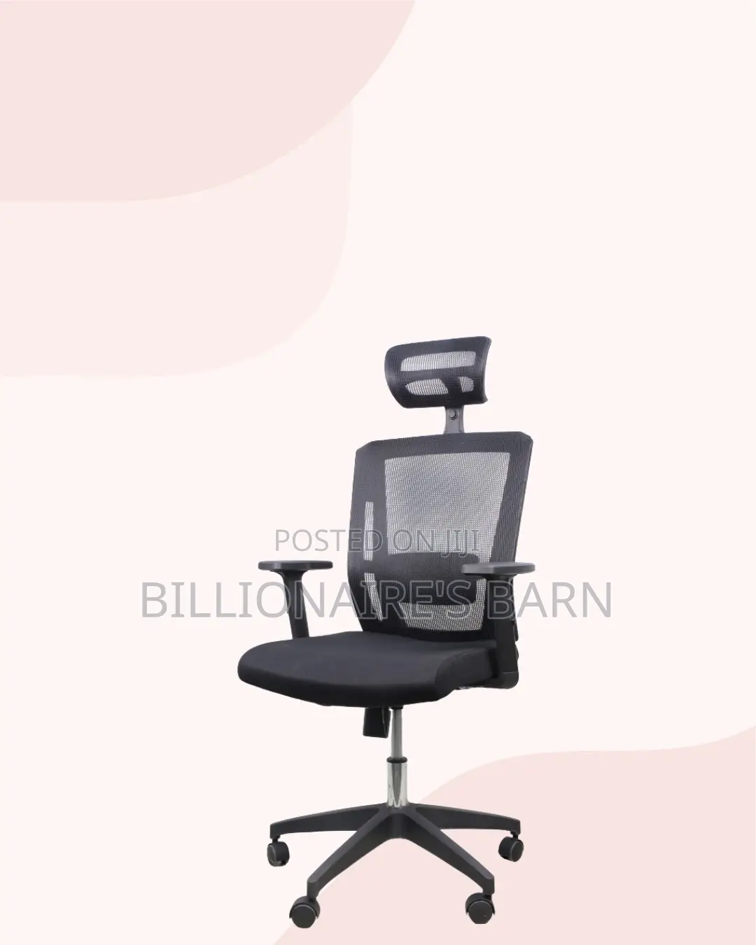 Black Ergonomic Mesh Chair | Clean Executive Look for Modern Offices |