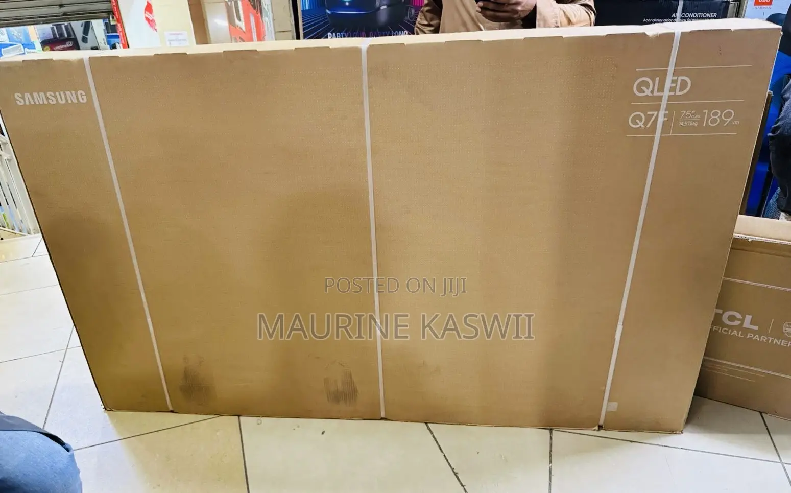 Samsung 75′′ Qled Q7f Vision Ai Smart TV (New