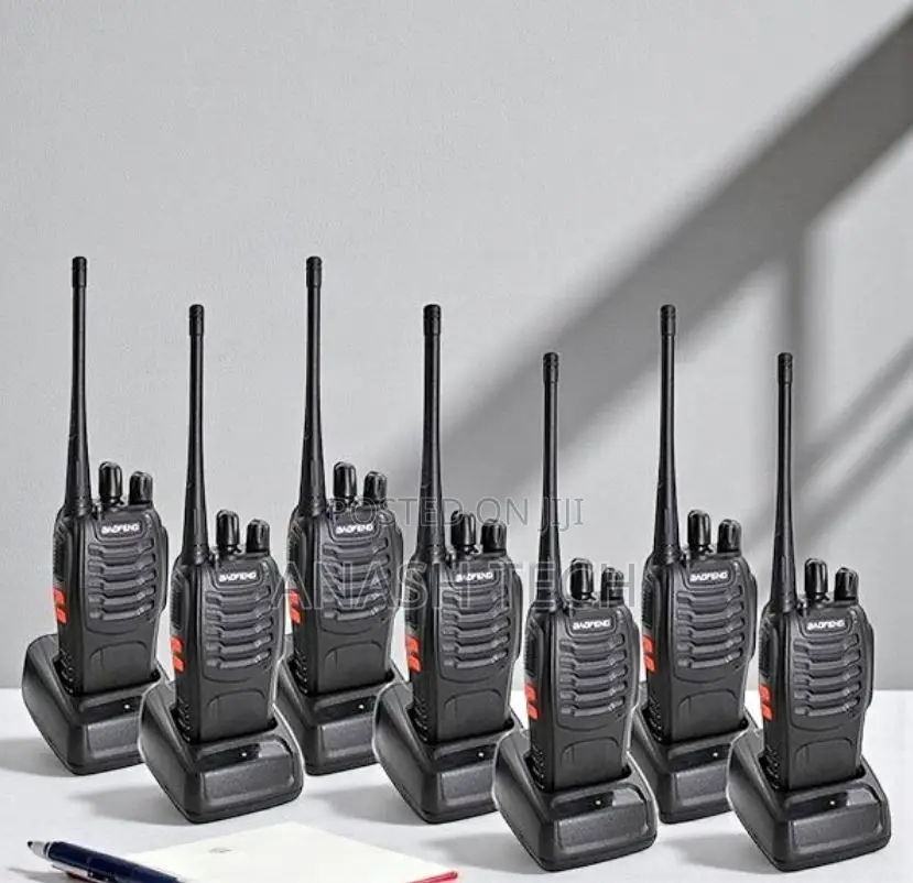 Portable Baofeng Bf-888s 2-Way Radio 5km Range 16ch