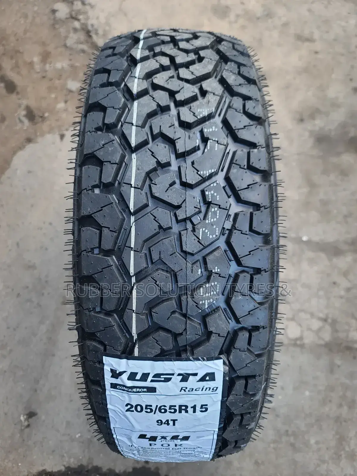 205/65 R15 Yusta Tyres 94 T All-Terrain 4x4 Por