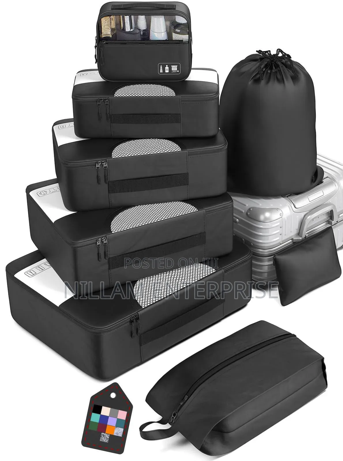 *8pcs Premium Luggage Travel Organizers for Suitcase.