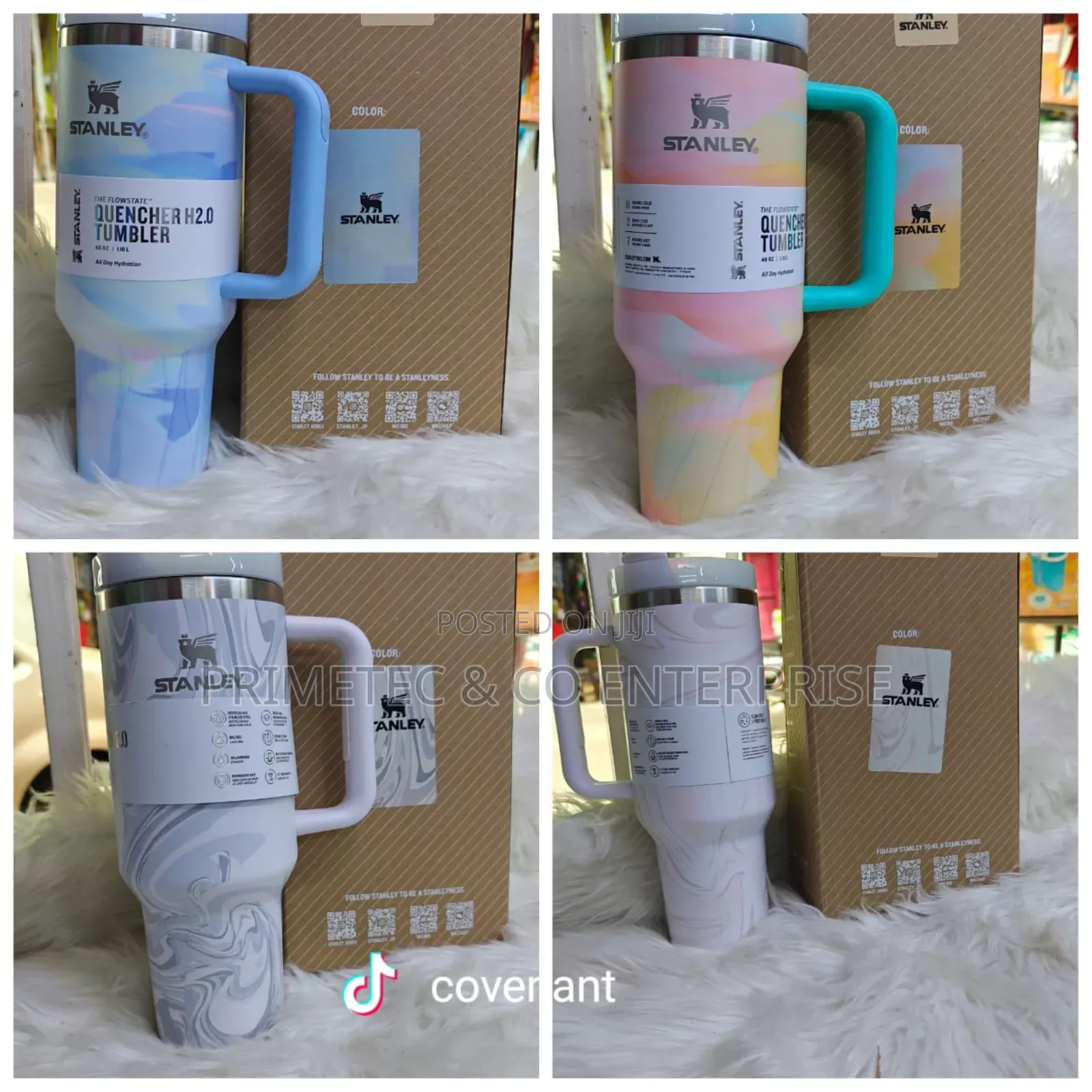 Marble Stanley Tumblers