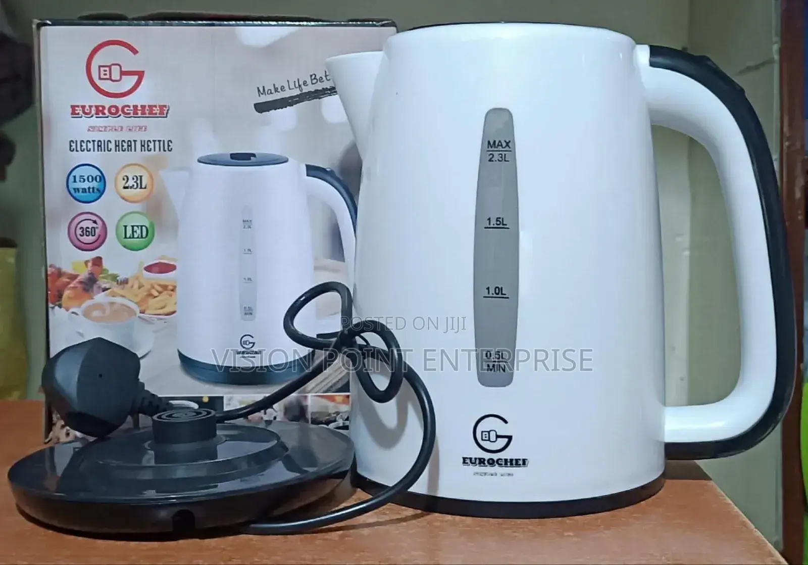 Eurochef Electric Plastic Kettle