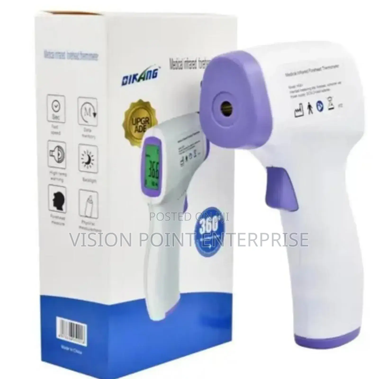 *Medical Infrared Forehead Thermometer Thermogun*