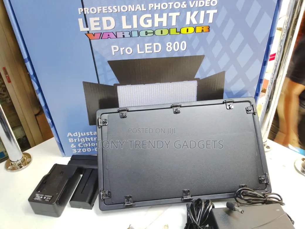 High Power Led 800 Photography Light With Adjustable Stand