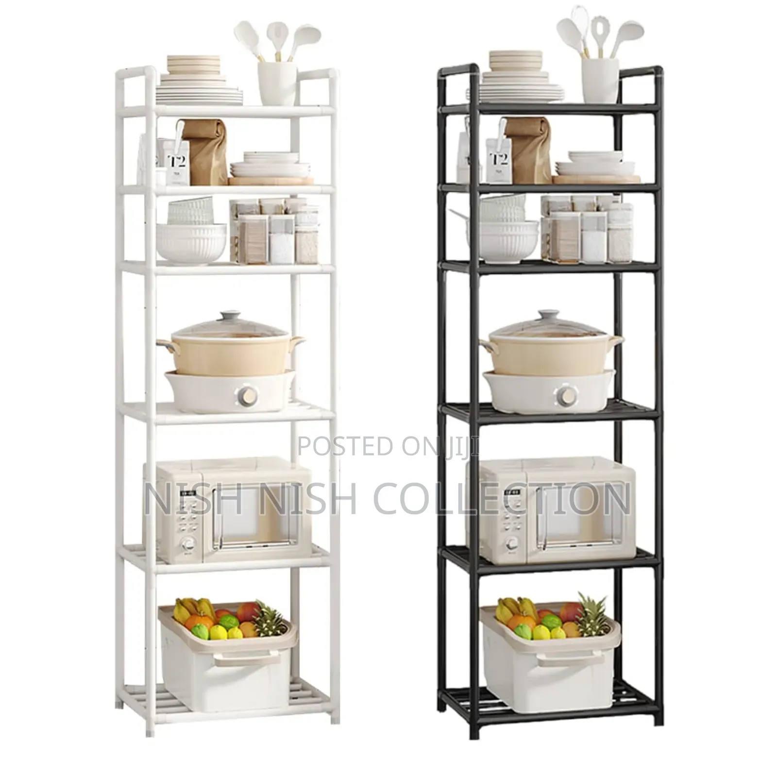Multipurpose Kitchen Storage Rack With Wheels
