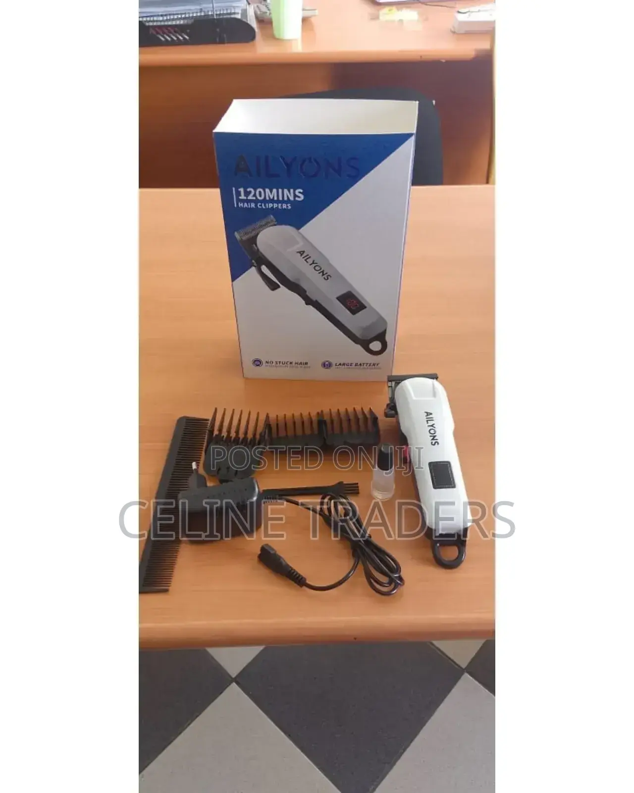 Ailyons Hair Clipper Rechargeabe Shaver