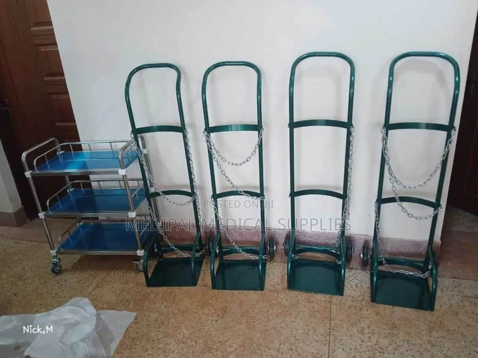 Oxygen Cylinder Trolley