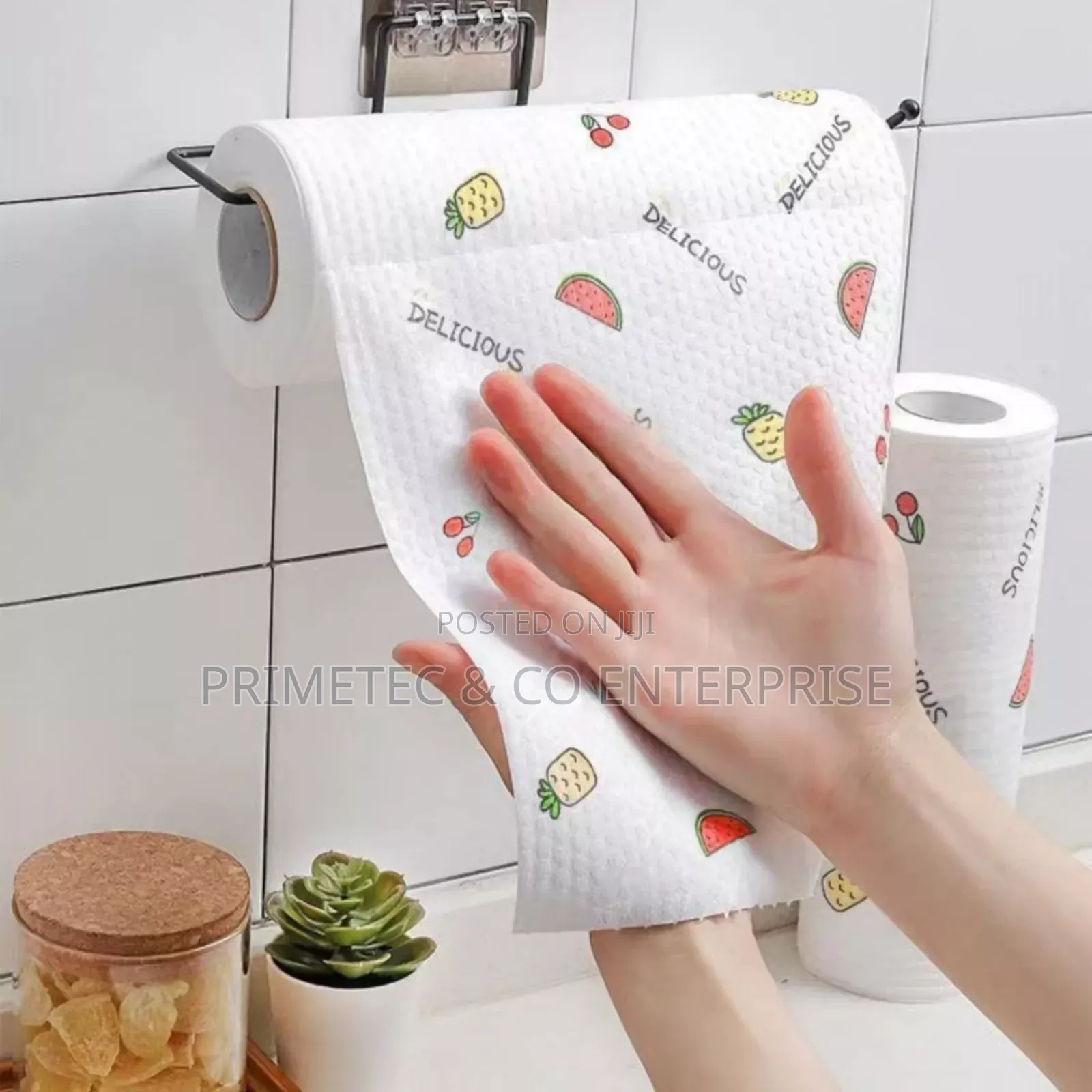 Reusable Long Roll Absorbent Kitchen Towel Wiping Paper Roll