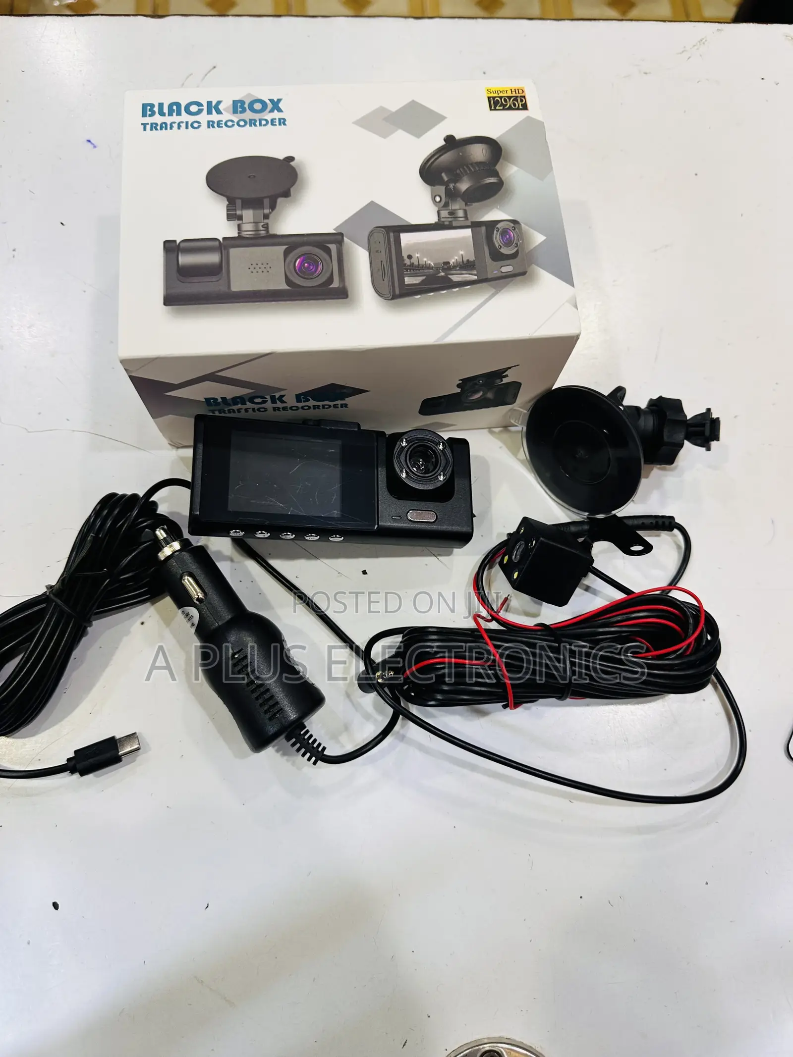 C309 Blackbox Dash Camera Professional 3 Cameras Car Security System