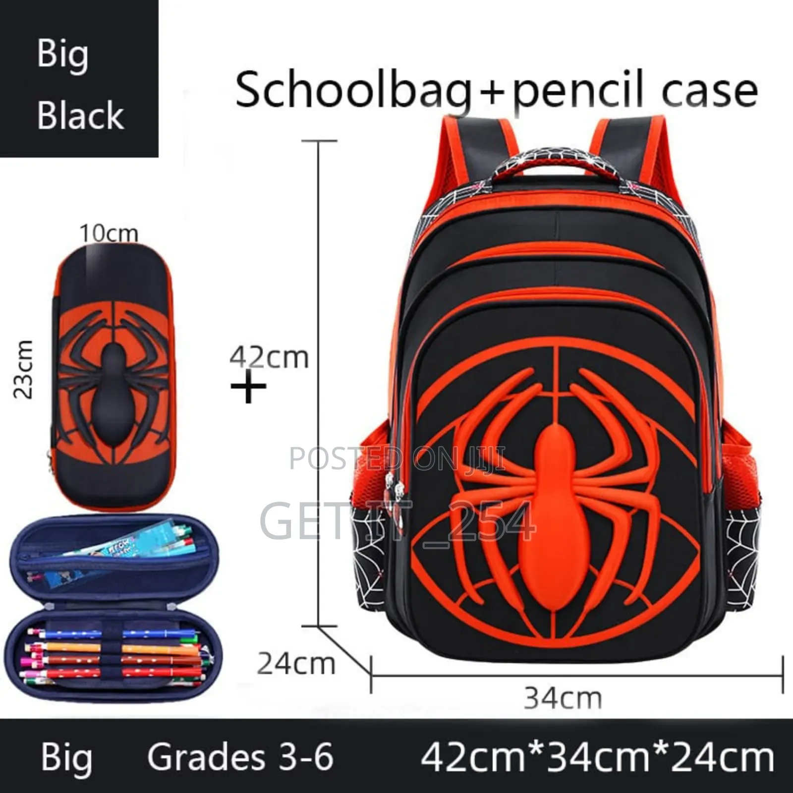 2 In 1 Spider Bag
0
Shades: Navy N Black