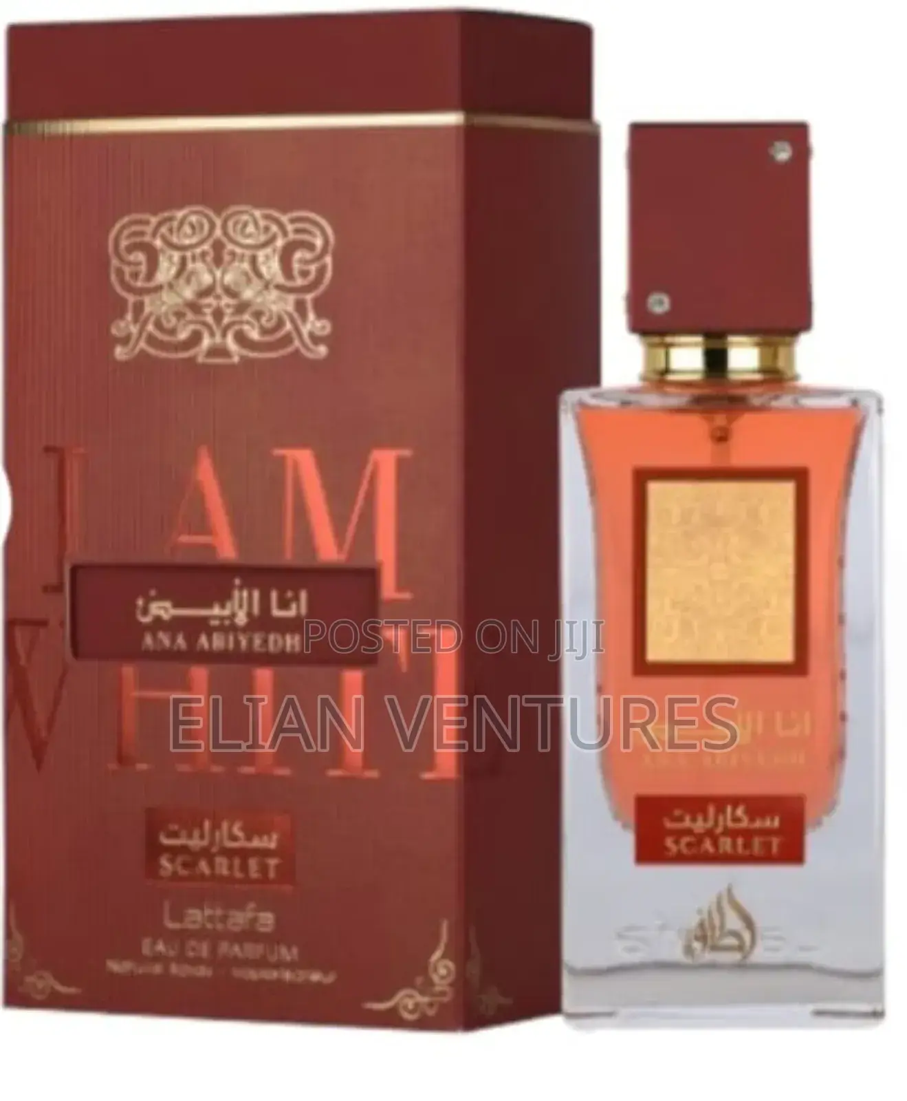 Original Ana Biyedh Scarlet Lattafa Perfume for Sale