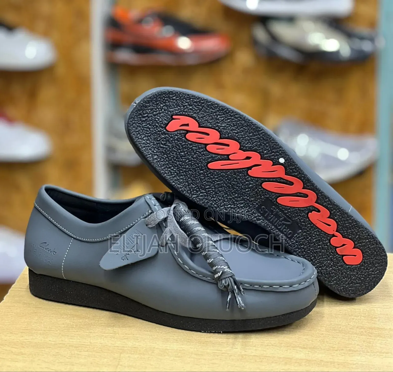 Clarks Wallabis Leather