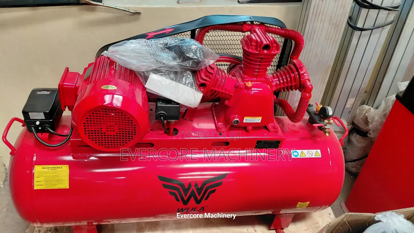 Heavy Duty 300l Air Compressor Machine With 3 Pistons.