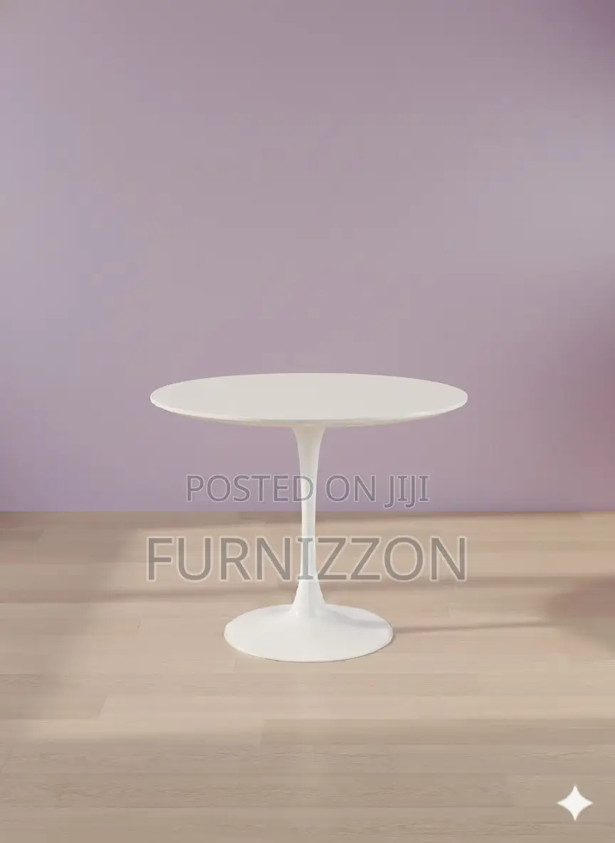 Elegant Round Marble Table – Meeting Home