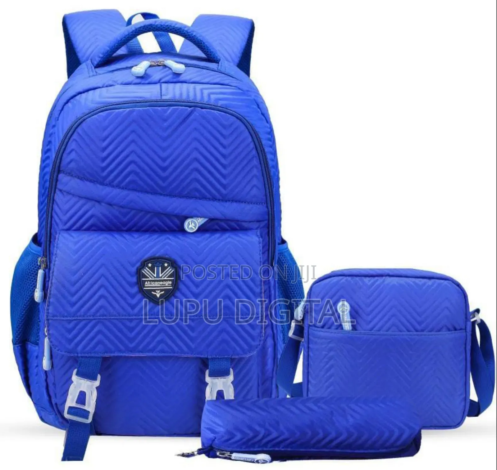 *3 in 1 Chevron Patterned School/ Casual Bag