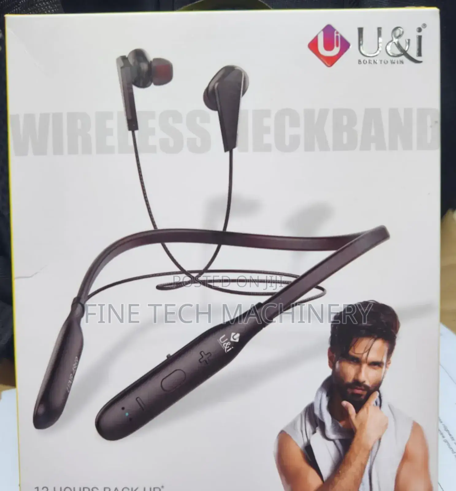 U I Wirless Neckband Earphones