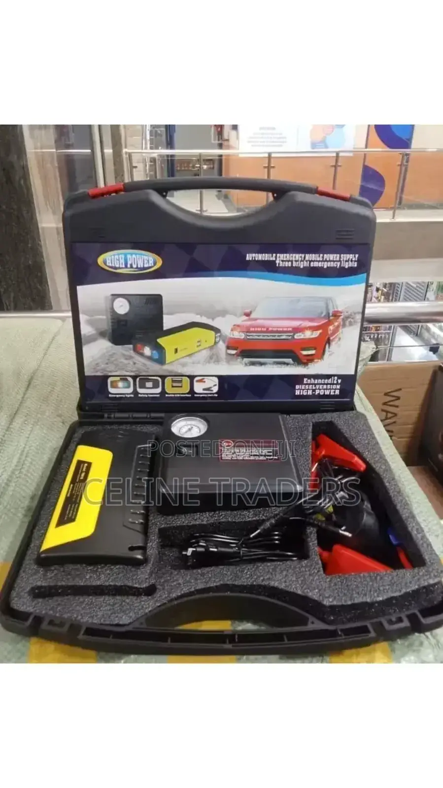 High Power Jump Starter 68800mah*