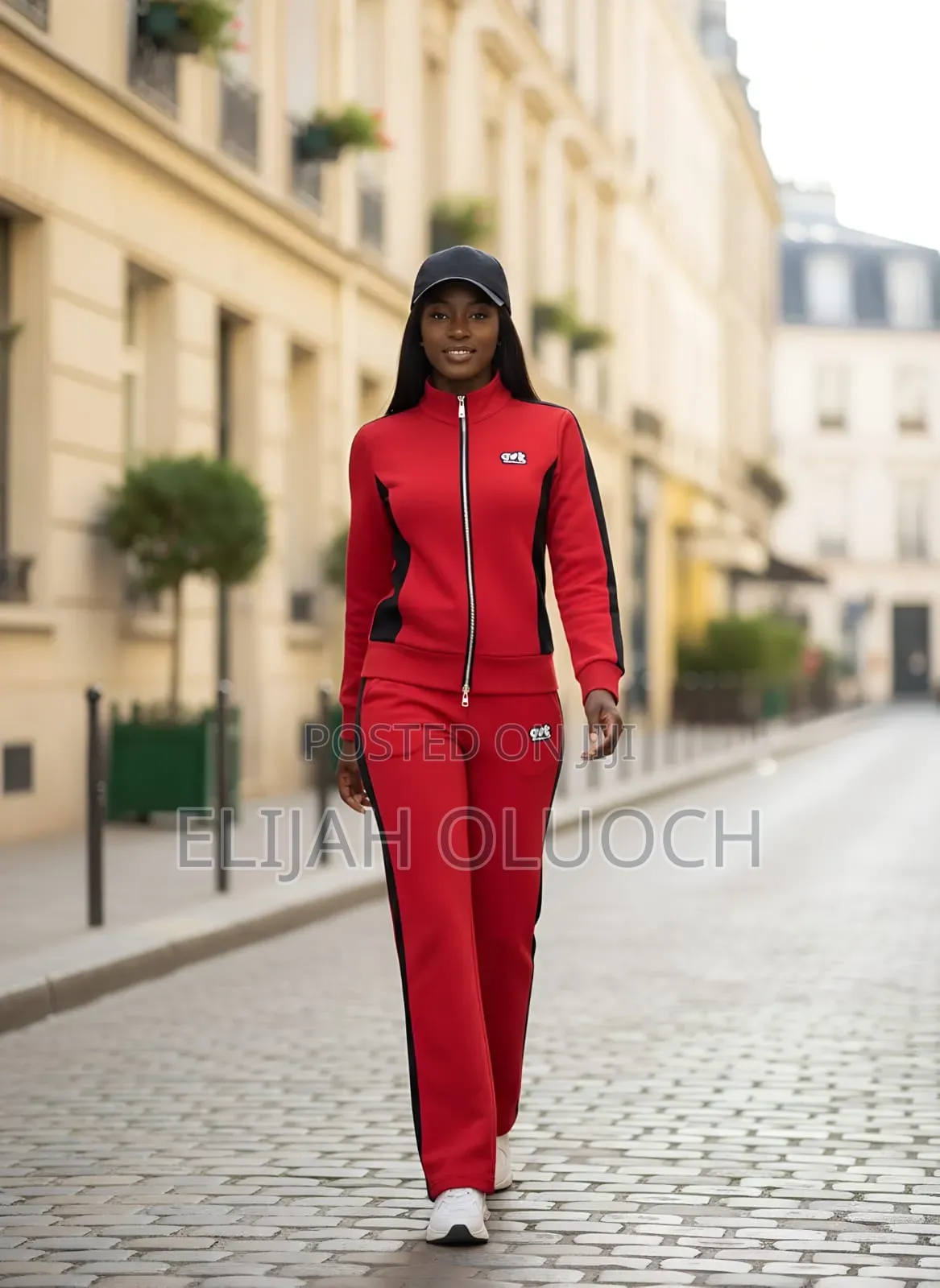 Ladies Tracksuit Two Piece 
Set