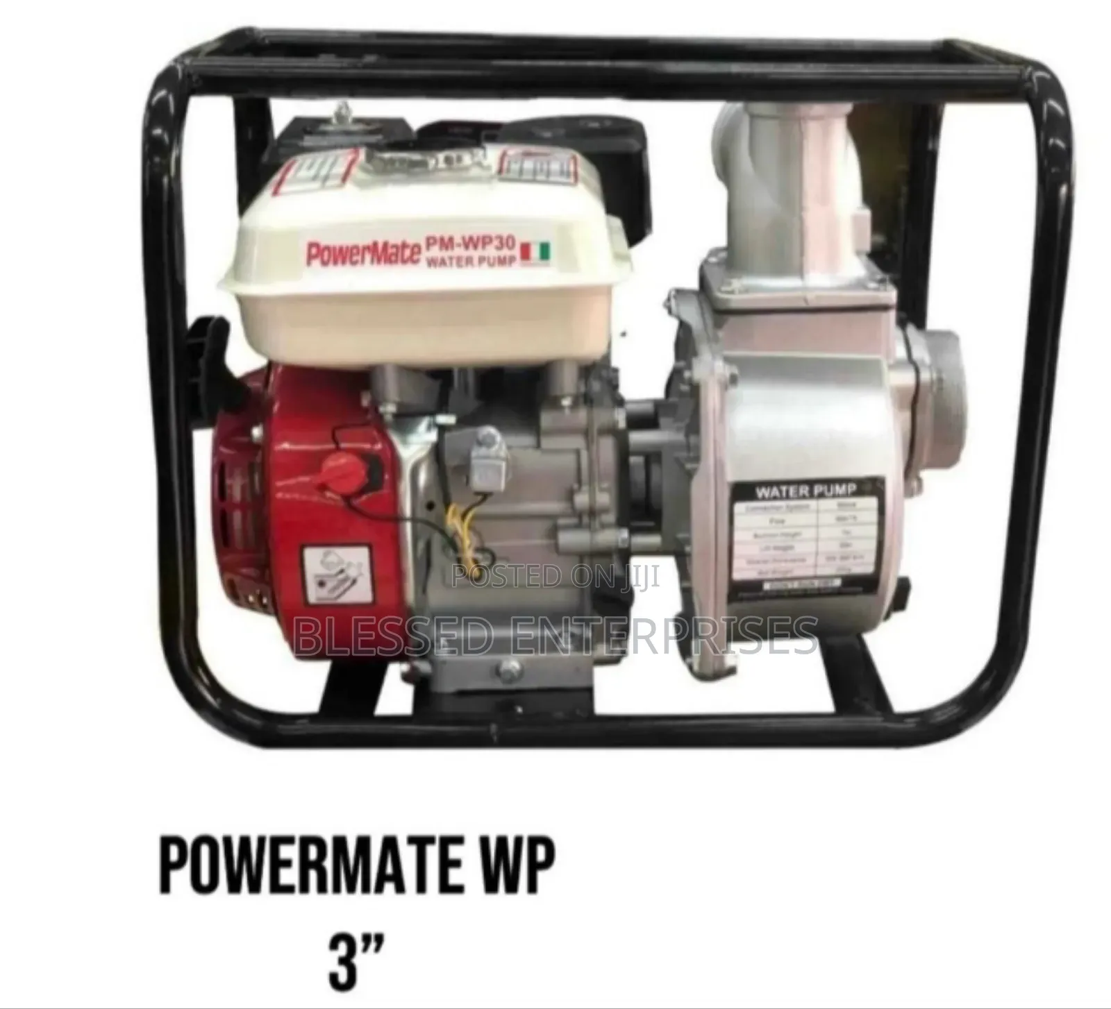3 Inch Power Mate Water Pump/Water Pump 3 Inch
