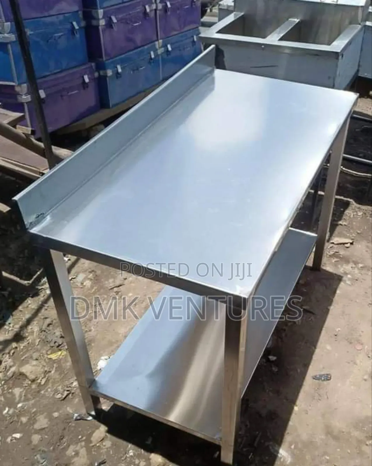 Compact Stainless Working Table Top
