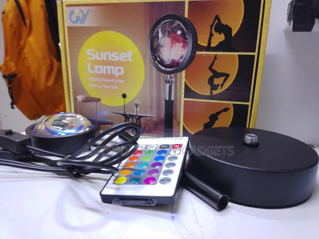 Usb Romantic Sunset Lamp With Color Changing Effects
