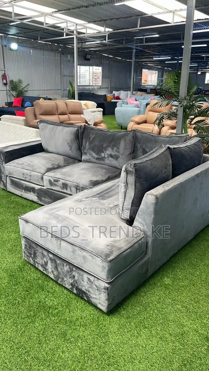 Earthly 6 Seater L Sofa