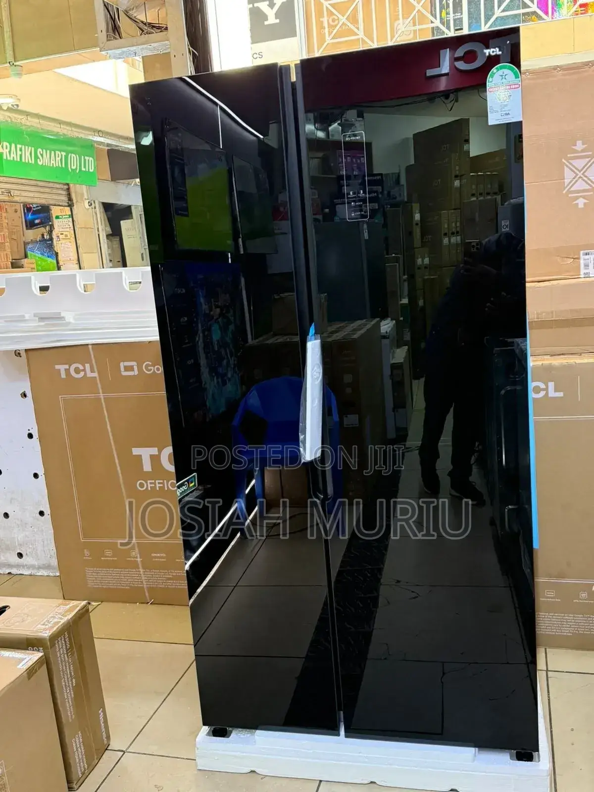 550 Litres Side by Side TCL Refrigerator