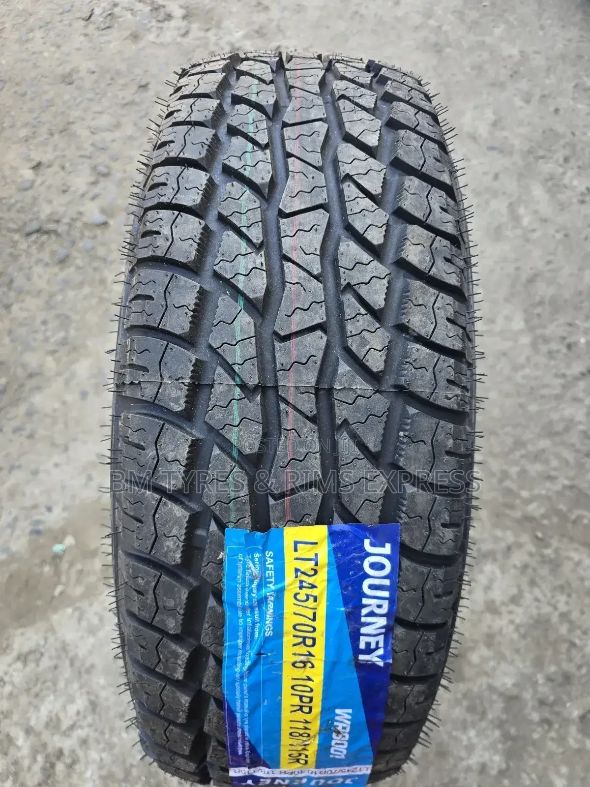 Lt 245 /70 R16 Journey Tyres (All Terrein) Commercial.