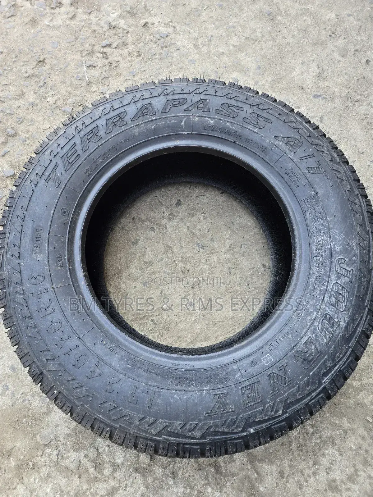 Lt 245 /70 R16 Journey Tyres (All Terrein) Commercial.