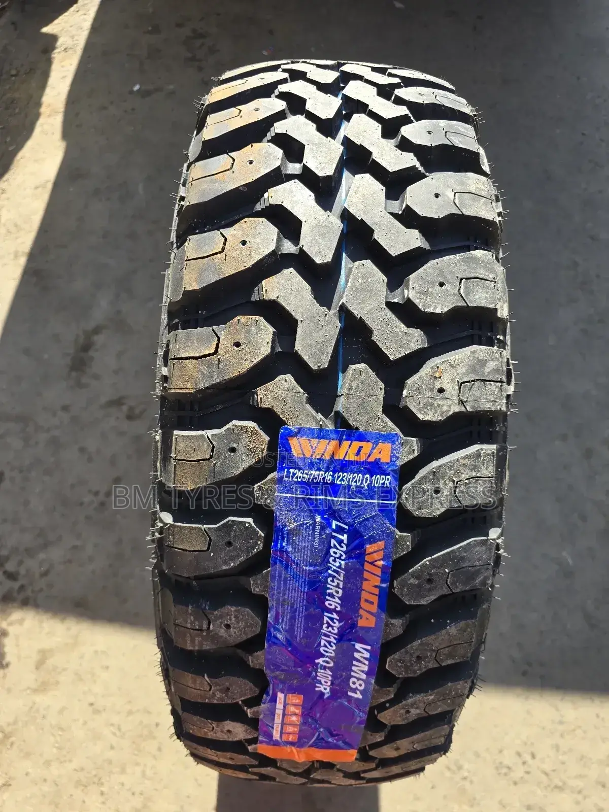 Lt265 /75 R16 Winda Tyres (Mud Terrein)