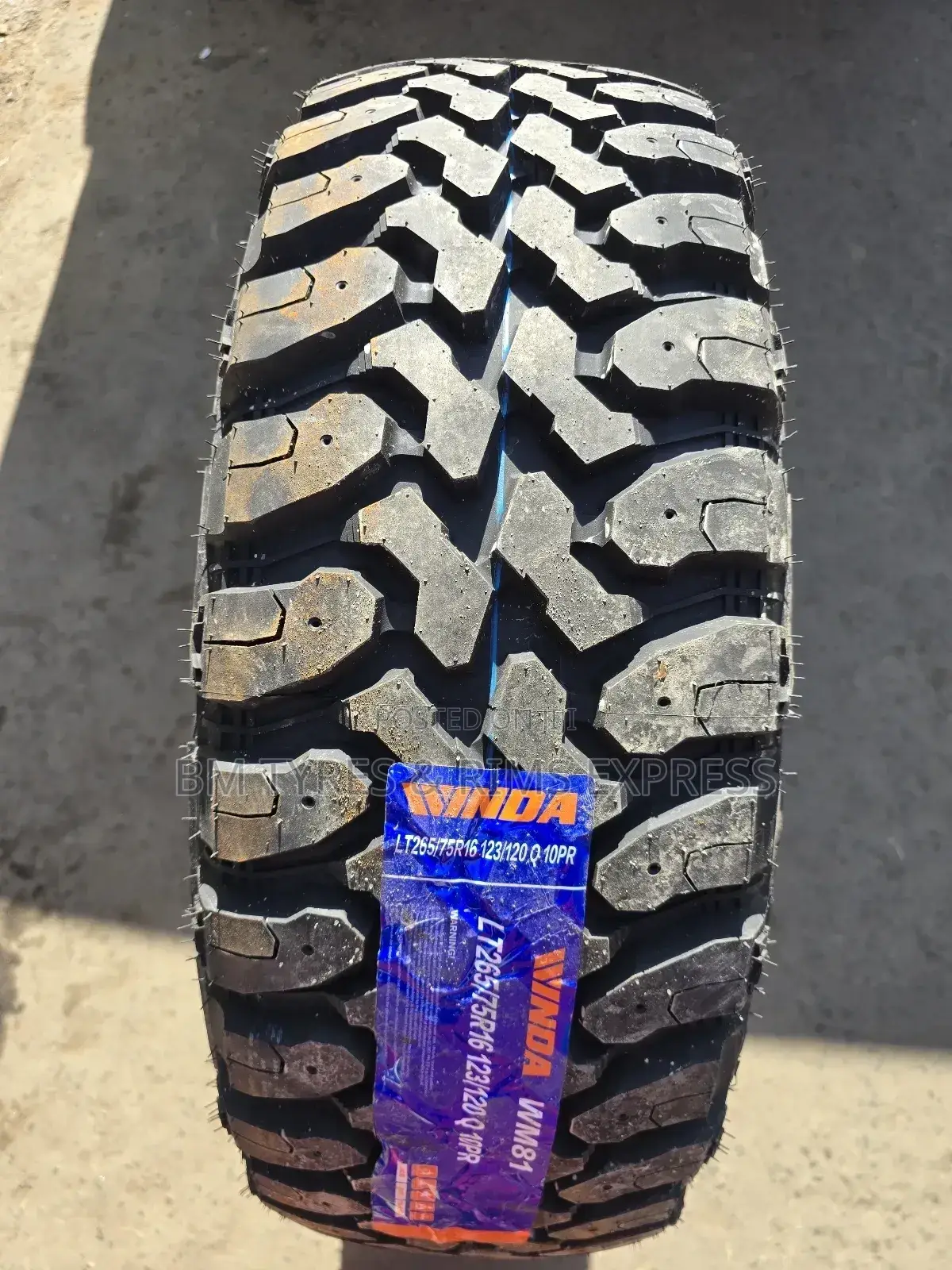 Lt265 /75 R16 Winda Tyres (Mud Terrein)