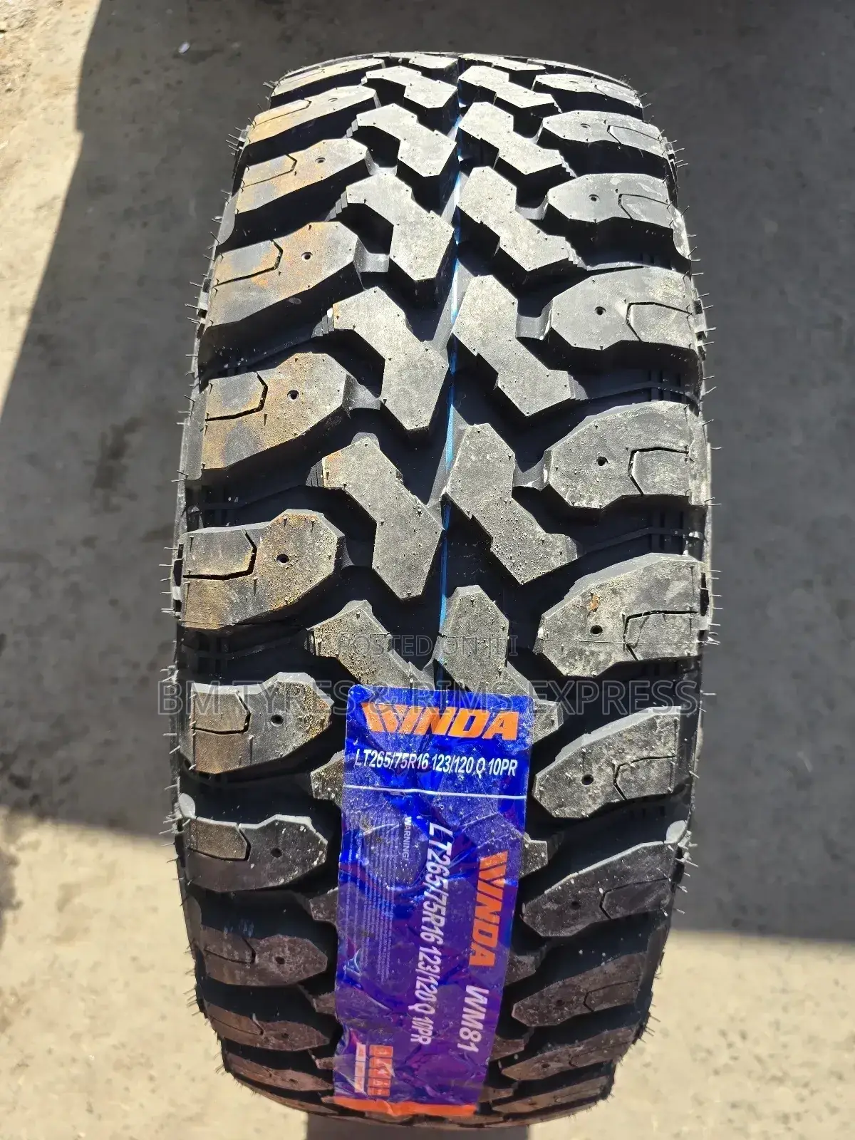 Lt265 /75 R16 Winda Tyres (Mud Terrein)
