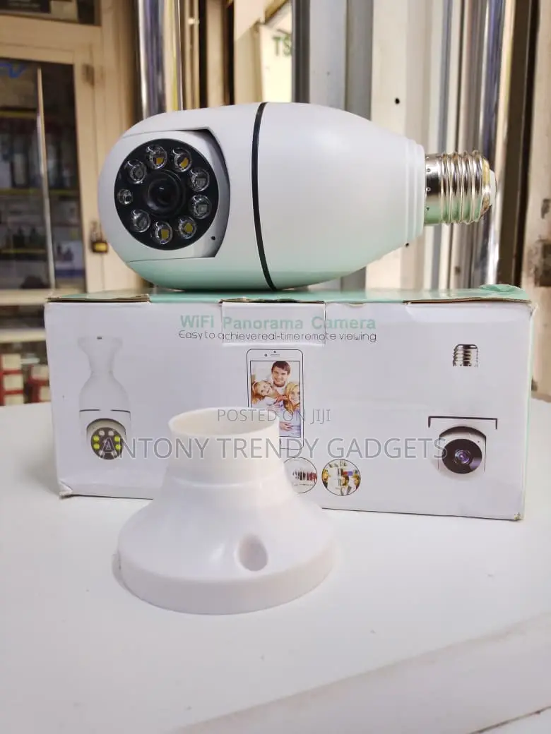 E27 Wi-fi Panoramic Security Camera