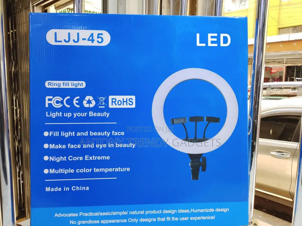 Ljj-45 Led Ring Light For Vlogging, Beauty & Live Broadcast