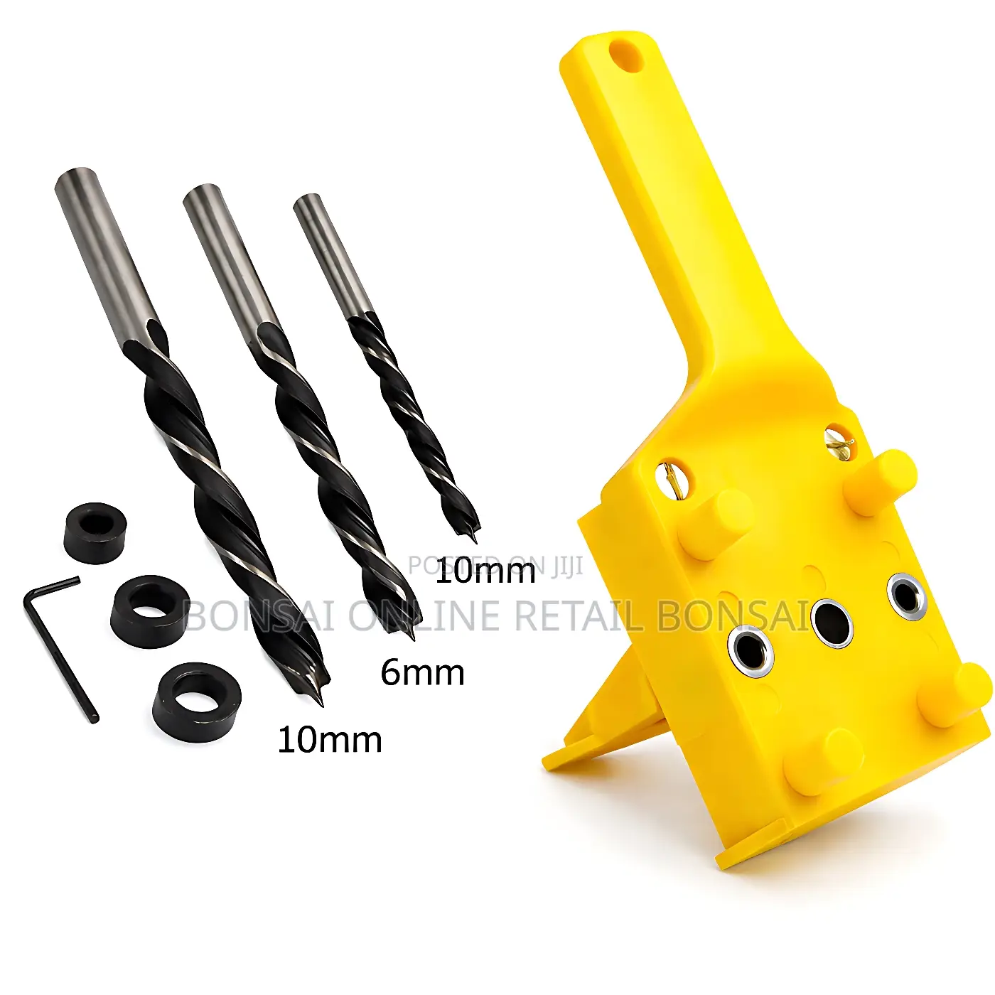 8 Piece Dwelling Hole Jig Drill Locator Set