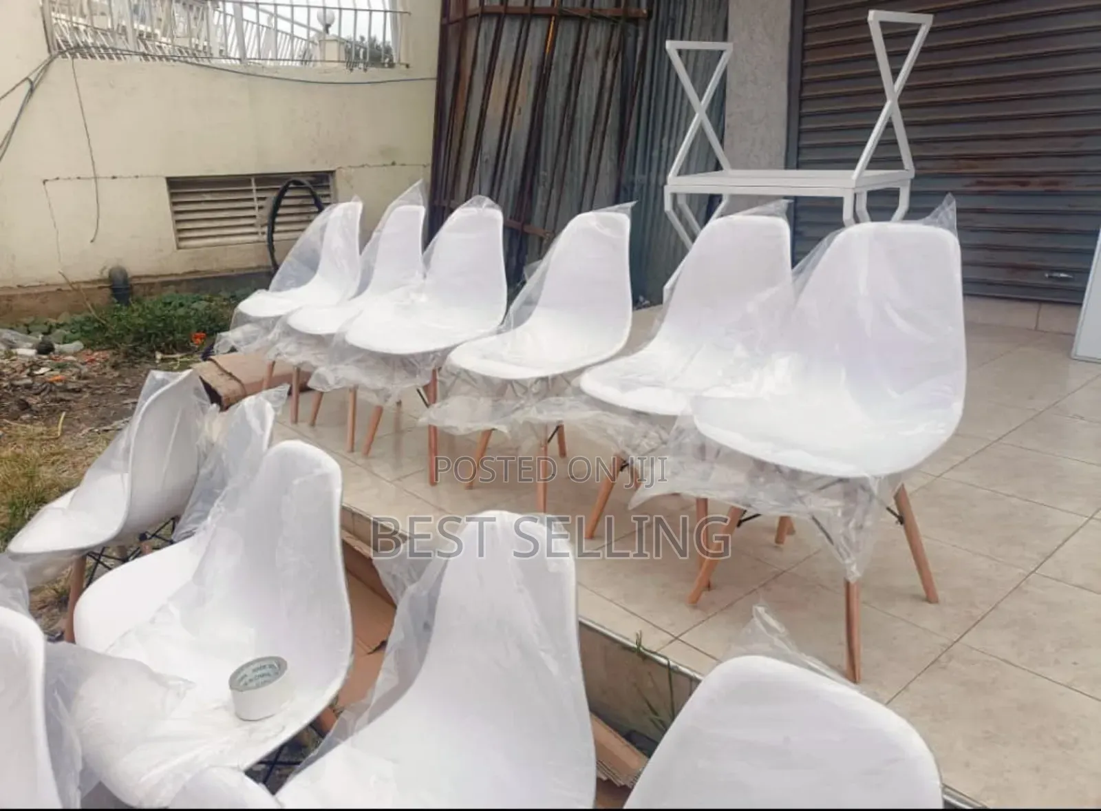 White Eames Chairs