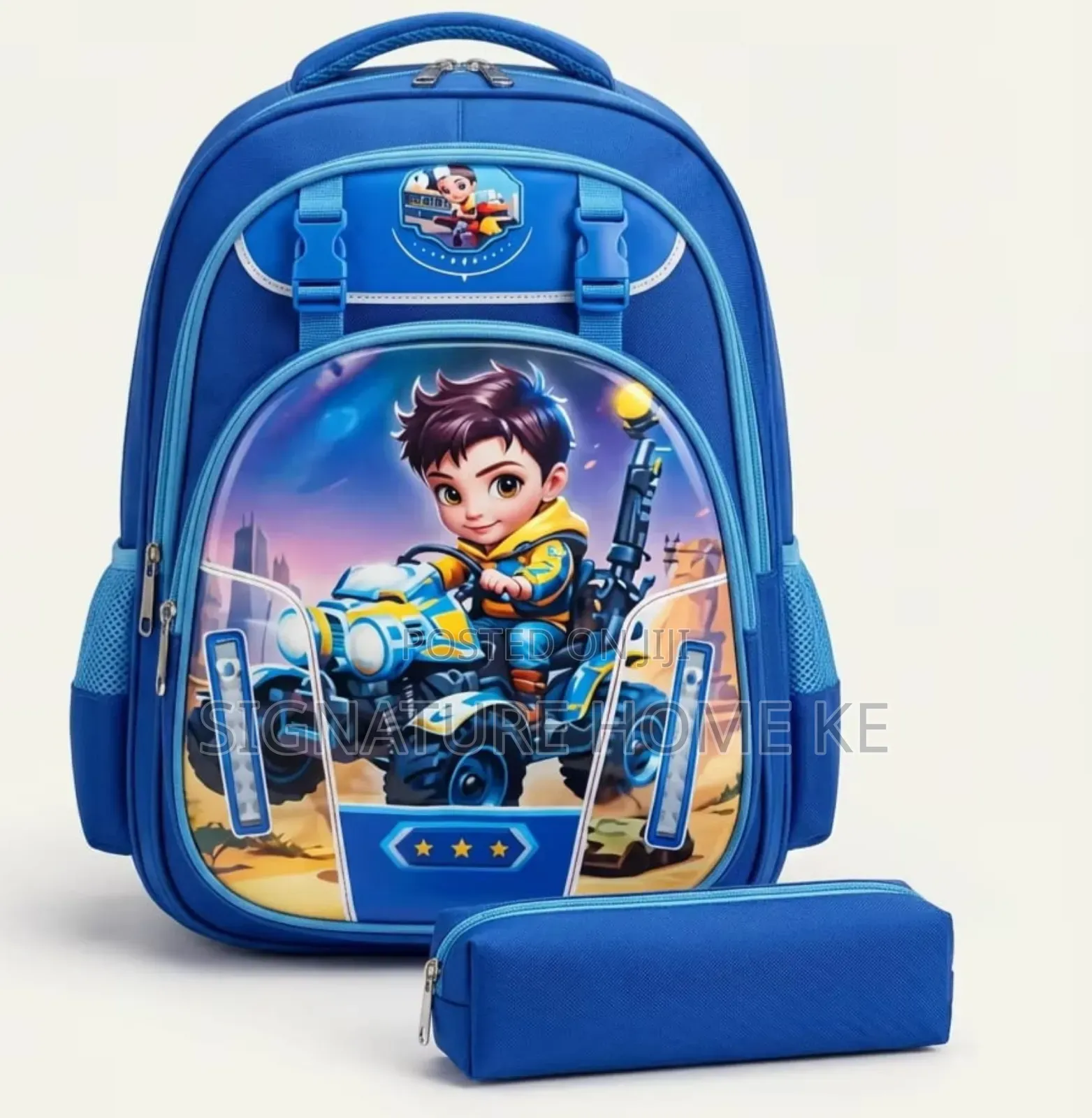 2 in 1 Cartoon Themed School Bag