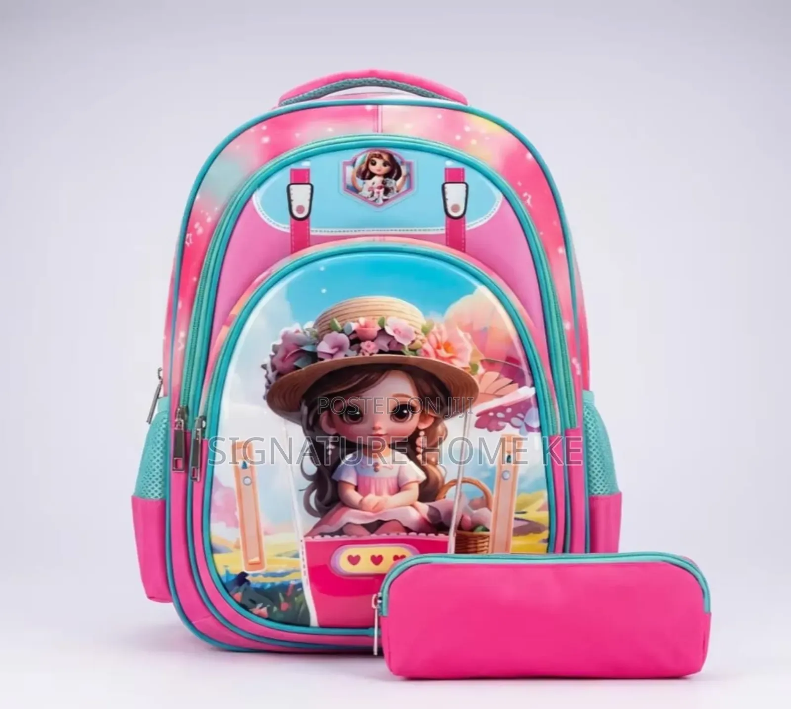 2 in 1 Cartoon Themed School Bag