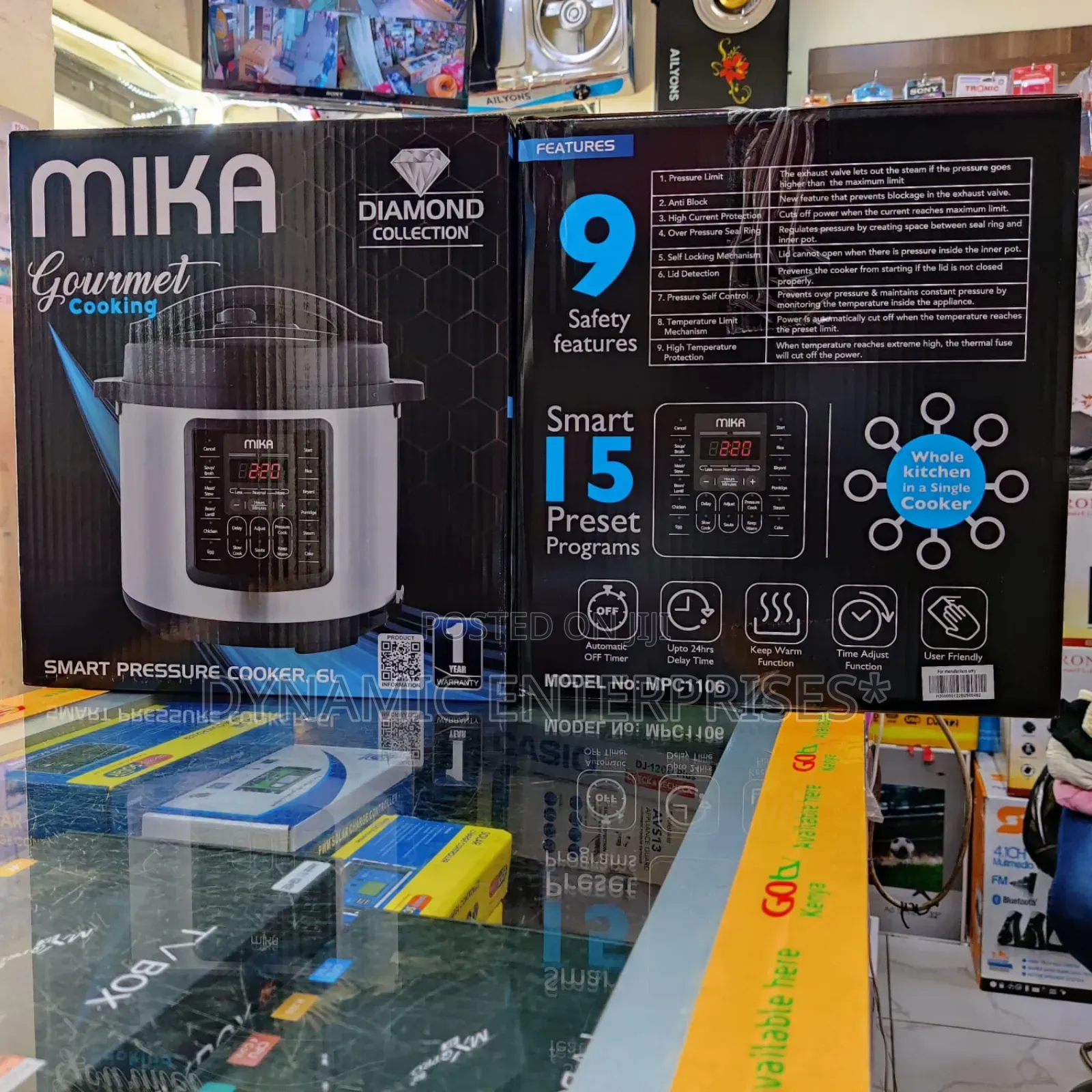 Mika 6l Smart Electric Pressure Cooker