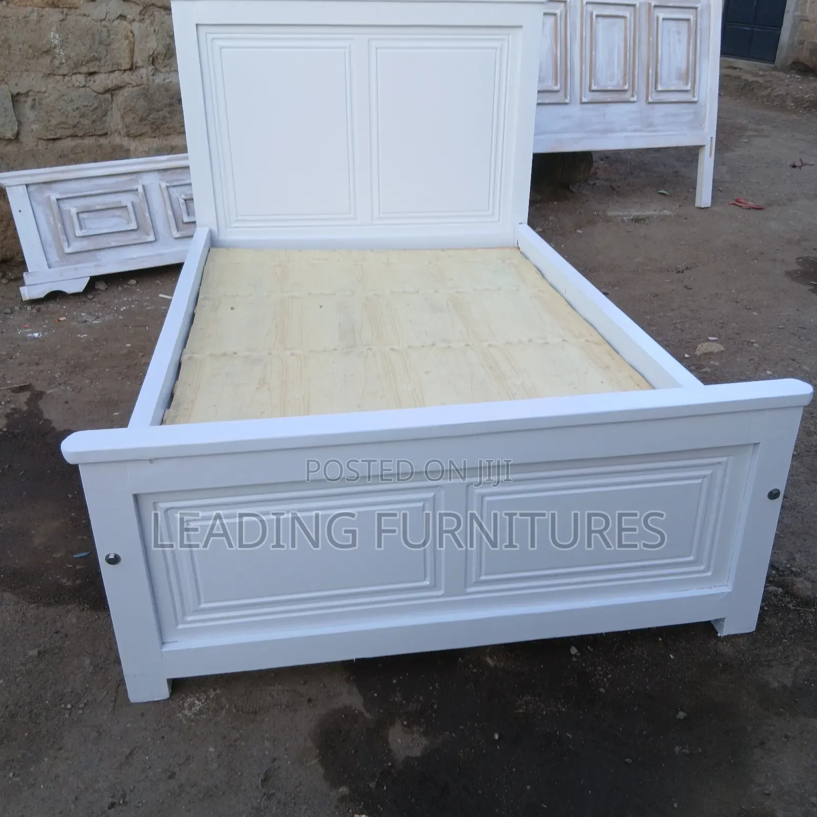 4x6 Bord Bed White