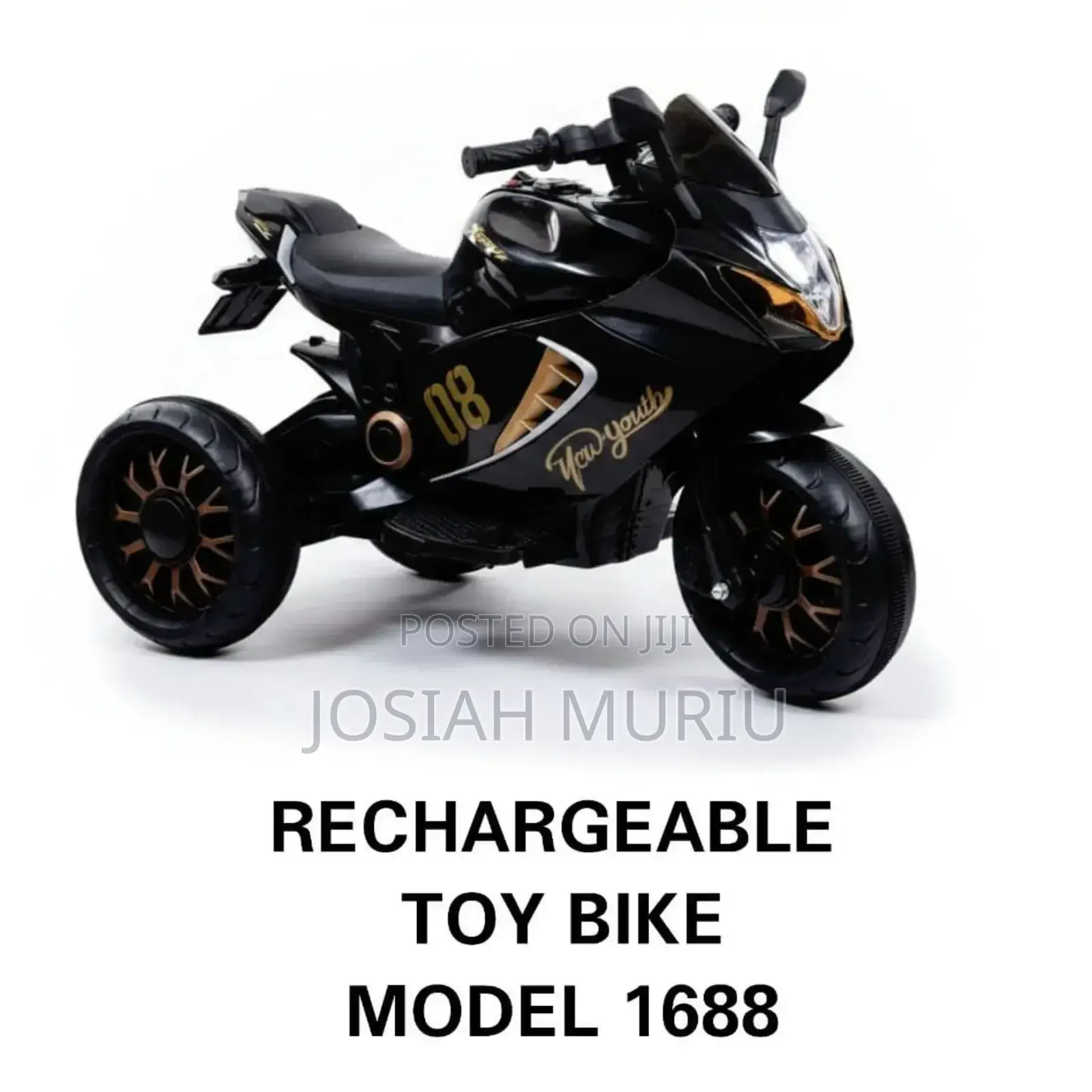 1688. Rechargeable Toy Bike