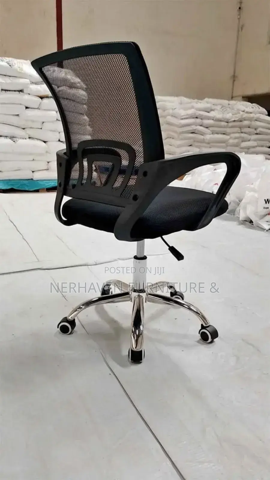 Secretarial Mesh Office Chair – Cool Comfort All Day